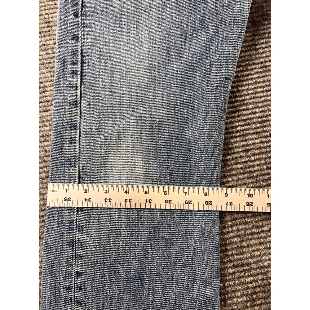 Levis 501 XX Original Fit Mens Jeans 33x32 Medium Wash Button Fly Straight Leg - Picture 5 of 10